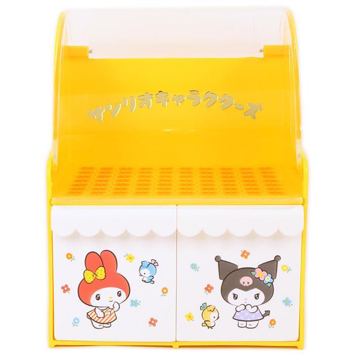 サンリオキャラクターズ ミニチェスト A イエロー 卓上収納 小物入れ サンリオ レトロルーム拍卖