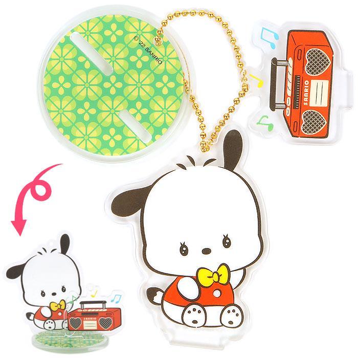 ポチャッコ アクリルスタンド キーホルダー バッグチャーム サンリオ レトロルーム拍卖