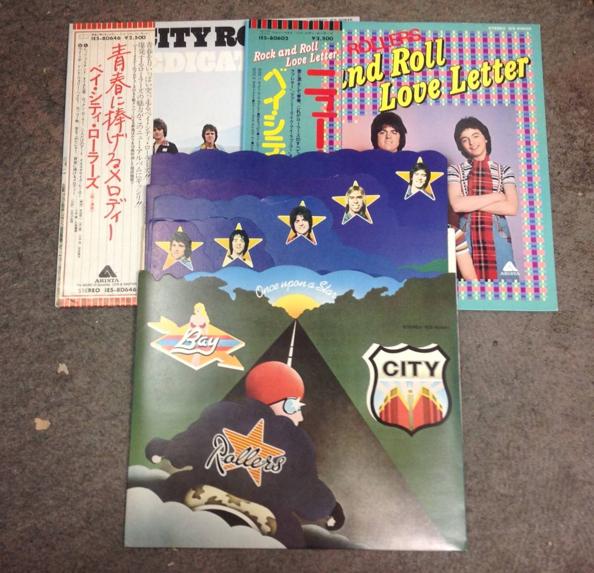 Bay City Rollers 3 lps set , Japan press拍卖