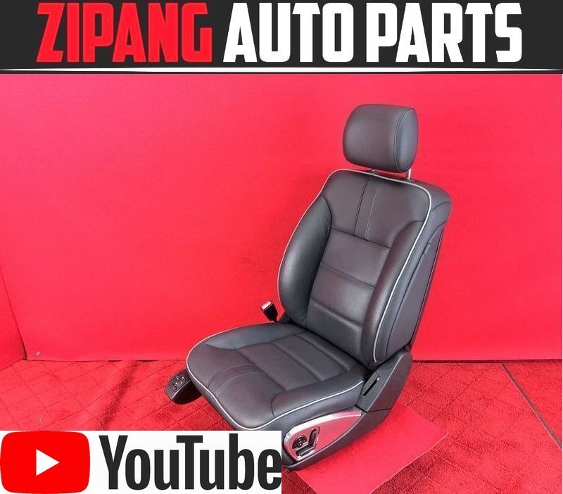 MB132 W251 R350 4マチック 後期 電動 本革 左フロント シート/ヒーター付 助手席 ◆黒革 【動画有り】◎ ★即決★拍卖