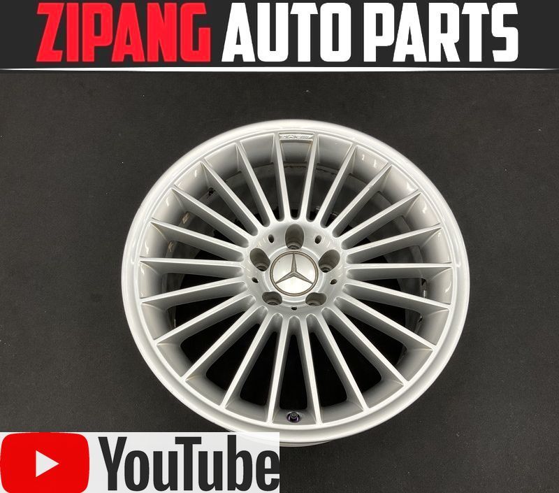 MB207 C219 CLS500 AMGスポーツP 前期 純正 18インチ ホイール/9.5J ◆PCD112 ★1本のみ 【動画あり】拍卖