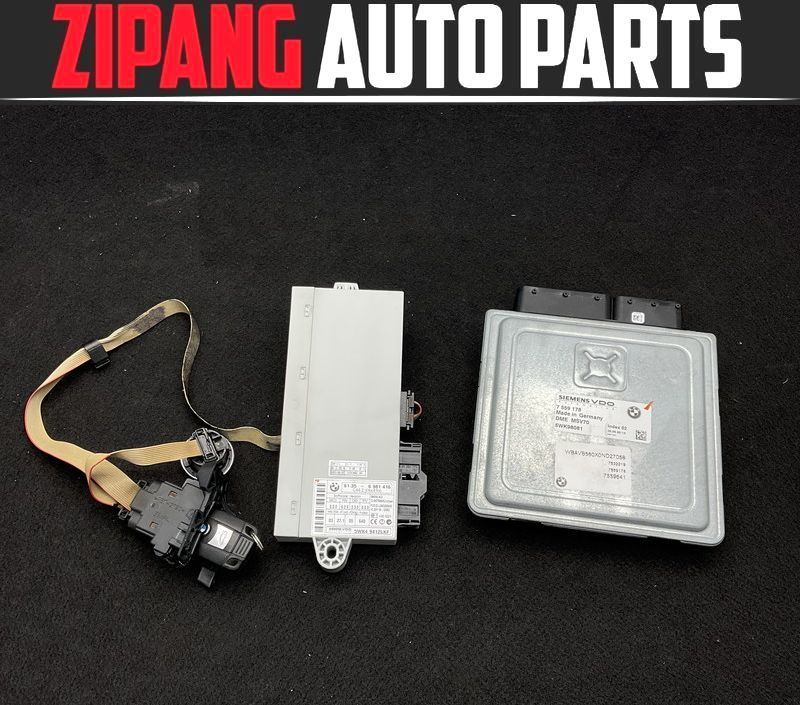 BM125 E90 VB23 323i Mスポーツ N52B25A エンジン コンピューター/キー 鍵 付 ◆7 559 178 ★動作OK/エラー無し ○拍卖