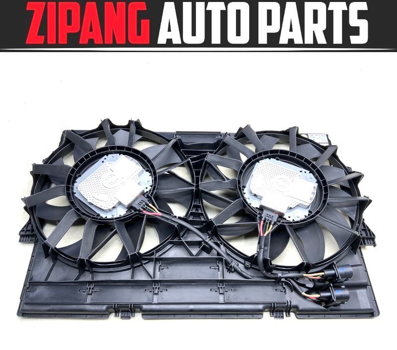 AU060 4H S8 クワトロ 後期 電動ファン ◆4H0 121 003 M/4H0 121 207 C ★動作OK ◎拍卖