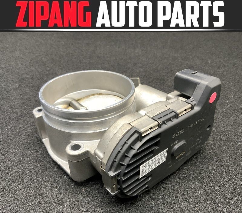 VW056 7L トゥアレグ W12 スポーツ 4WD BJN スロットルボディ ★右バンク使用 ◆07D 133 062 ★動作OK ○拍卖