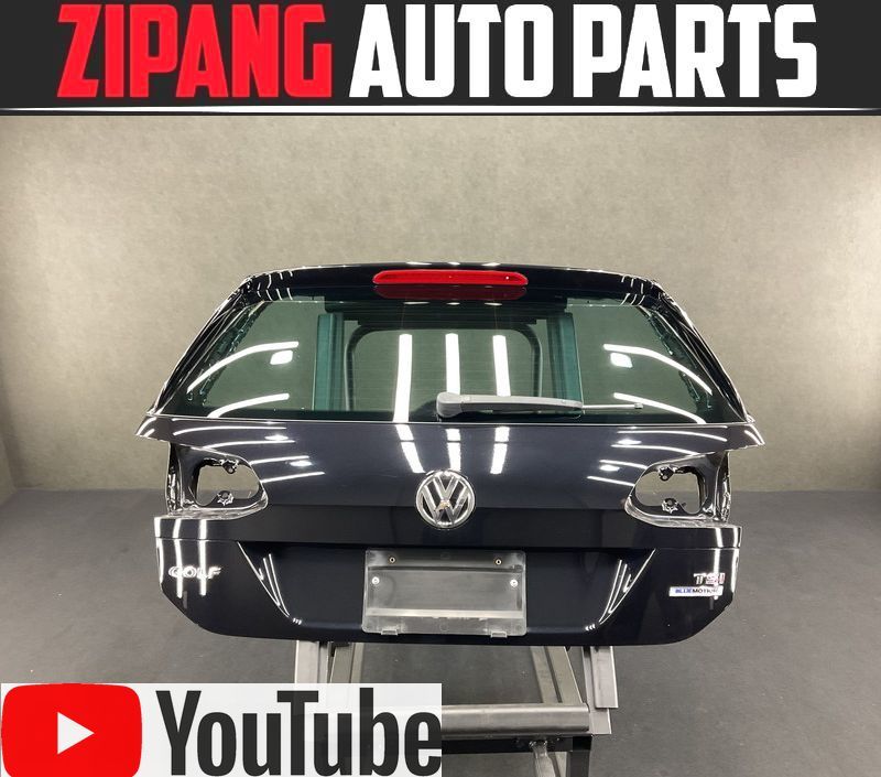 VW068 AU ゴルフ7 ヴァリアント TSI ハイライン BMT リアゲート/バック ドア ◆LC9X ディープブラックPE ★変形無し 【動画有り】○拍卖