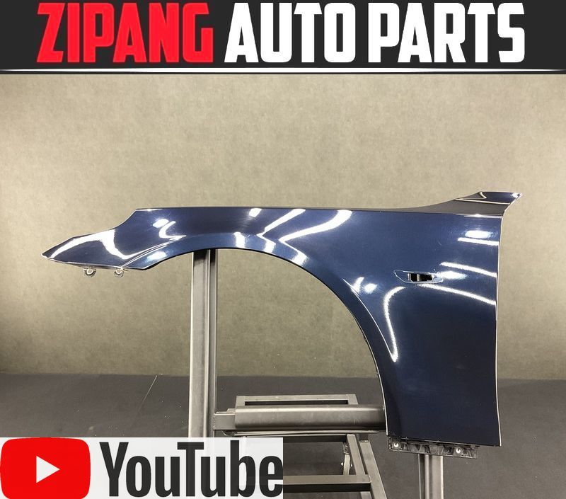 BM124 E61 PU25 525i ツーリング Mスポーツ アルミ製 左フロント フェンダー ◆416 カーボンブラックメタリック 【動画有り】○拍卖