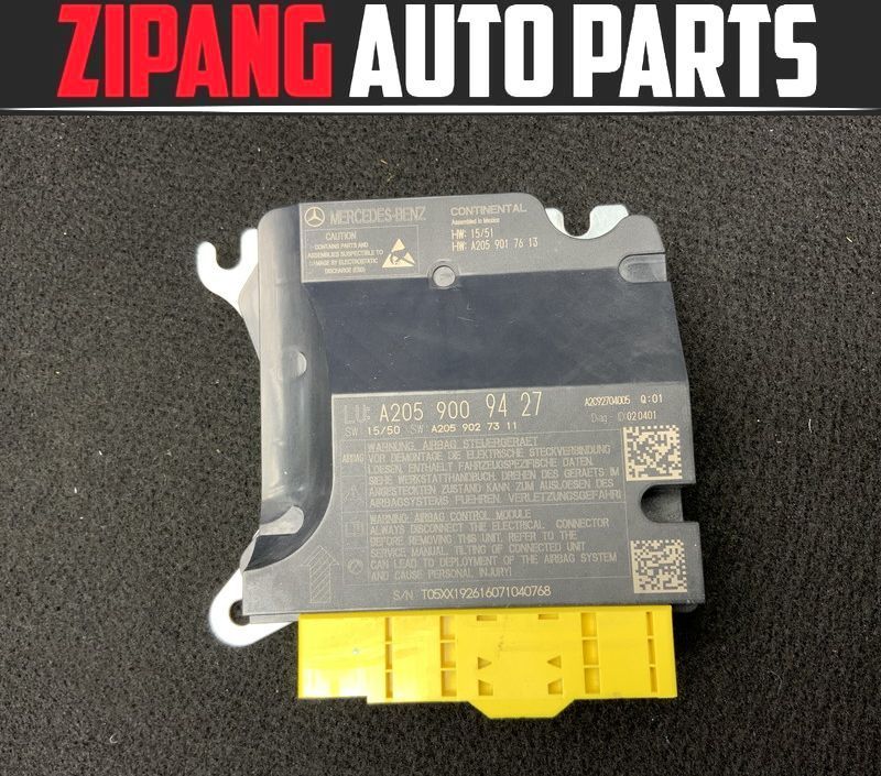 MB201 W205 C180T AV AMGスポーツ 前期 純正 エアバック/エアバッグ コンピューター ◆A205 900 94 27 ★エラー無し ○拍卖