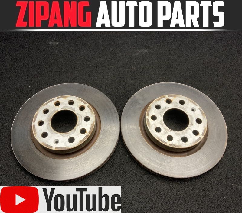 VW070 16 ザ・ビートル デザイン レザーP フロント ブレーキ ローター ★左/右セット ◆280mmΦ 【動画有り】○拍卖