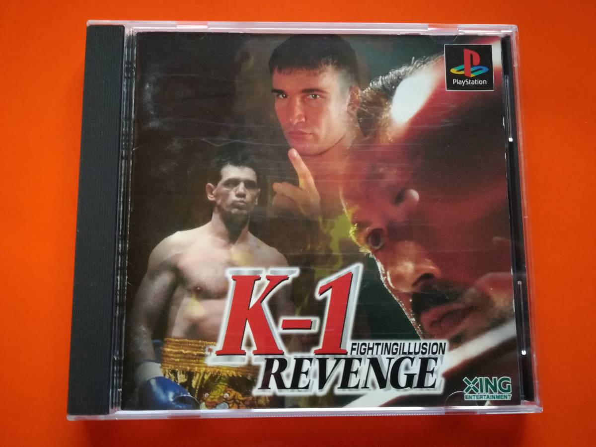 【中古・盤面良好・動作確認済み】PS K-1 リベンジ ファイティングイリュージョン 同梱可拍卖