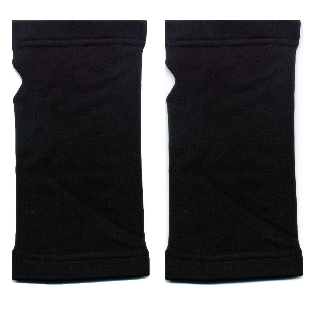 アームウォーマー 指穴付き 裏起毛 しっかり保温/アームカバー 6582x3双セット/卸 洗い替えに拍卖