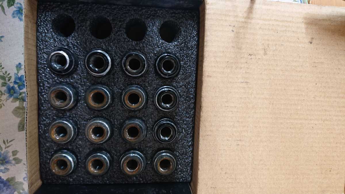 035☆ハブナット トヨタ車他 16個セット M12×1.5 52mm拍卖