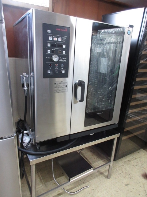 ●ホシザキ スチームコンベクションオーブン 架台付き MIC-10SC3 スチコン オーブン 業務用 店舗用品 厨房用品 キッチン 04-43997 80015拍卖