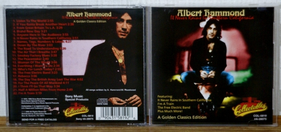 アルバート・ハモンド/ベストCD★落ち葉のコンチェルト★AOR★Albert Hammond拍卖