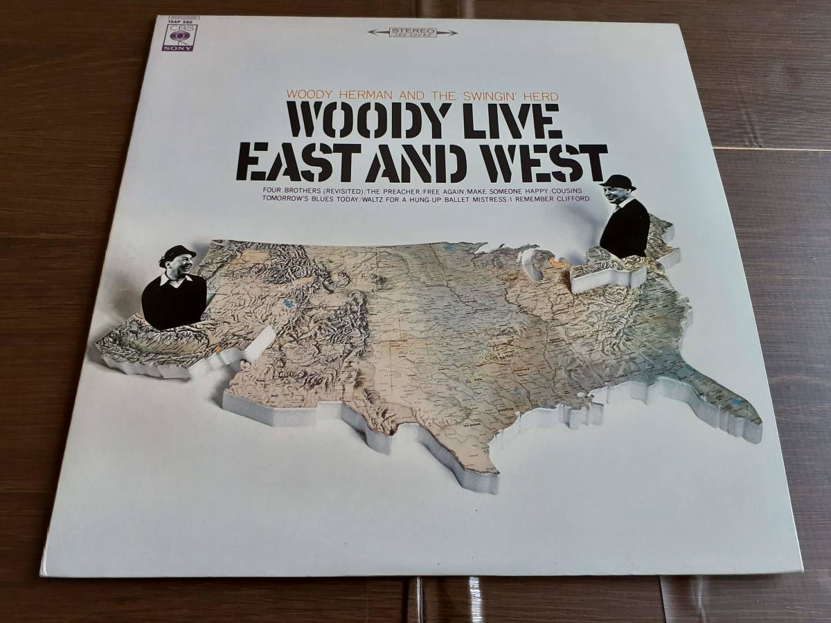 L4231◆LP / ウディ・ハーマン / Woody Live East And West / Woody Herman拍卖