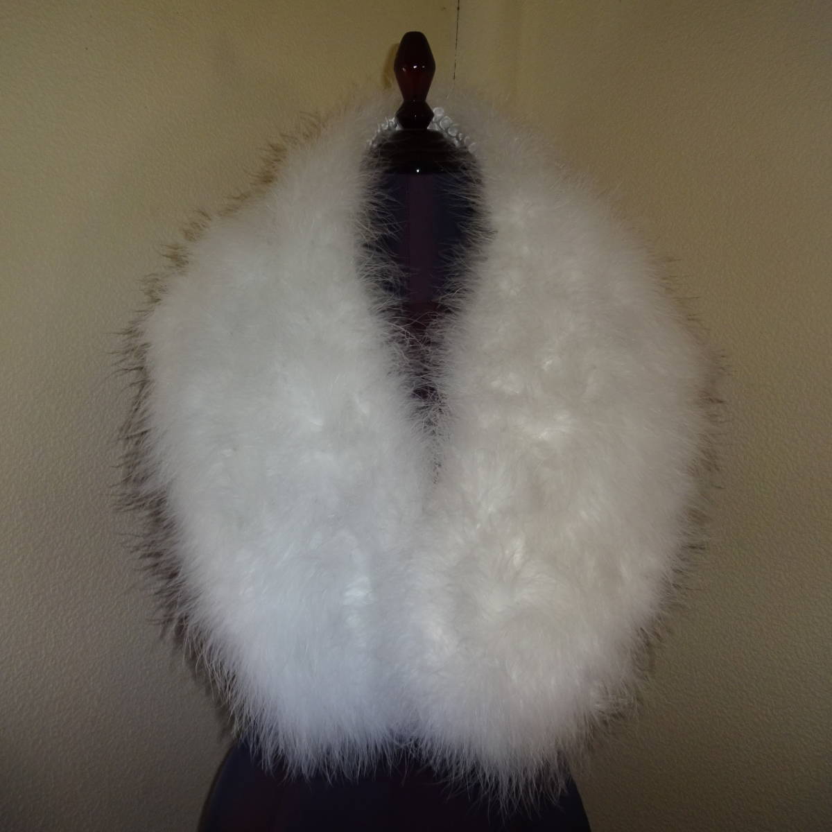 和装ショール 和装ストール 羽毛100% ホワイト 白 未使用拍卖