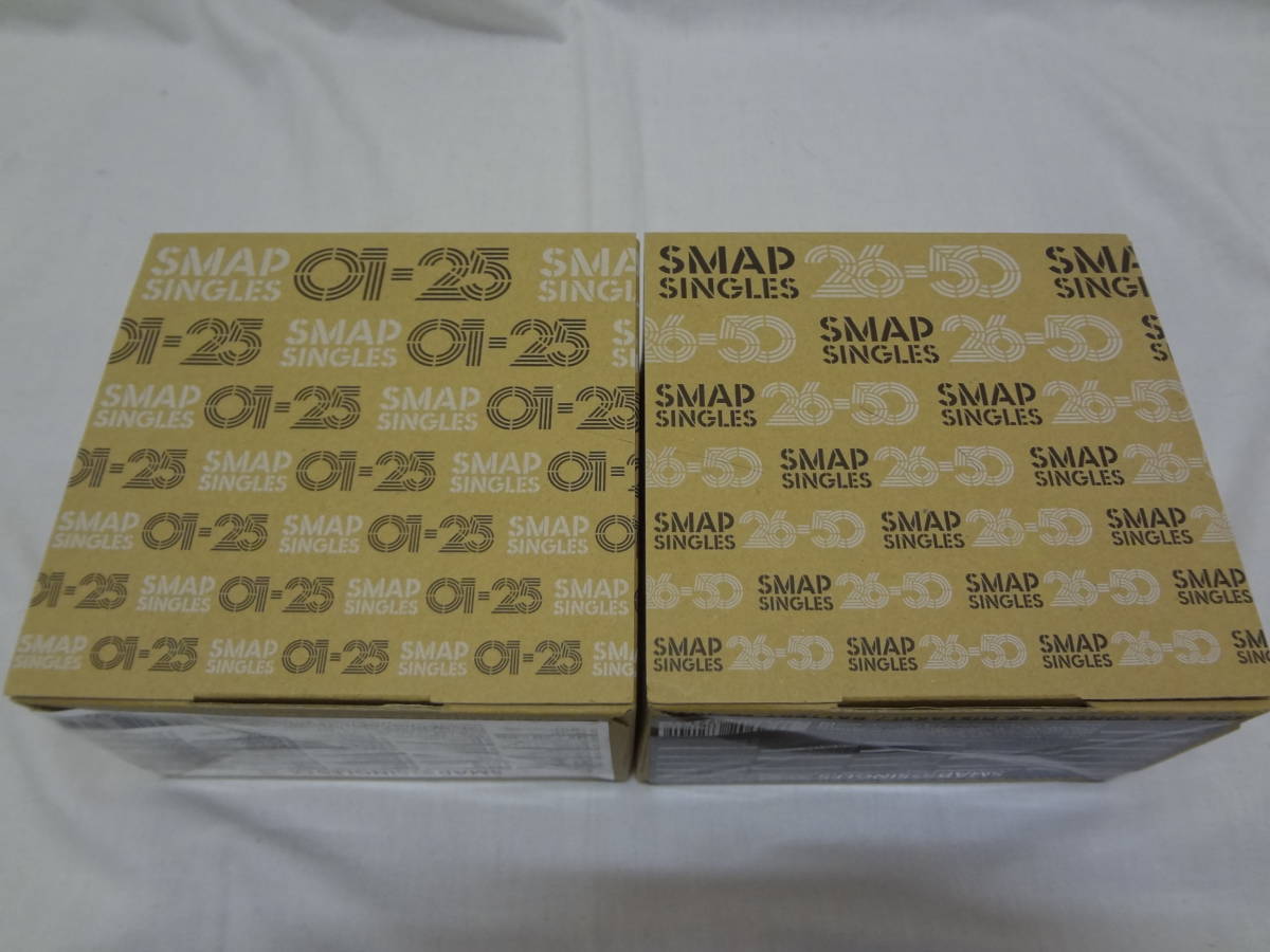 11220 SMAP 50 SINGLES 01-25/26-50 セット拍卖