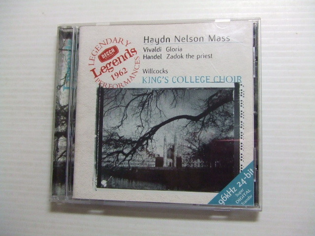 ト★音質処理2CD★ハイドン ミサ曲 第9番 ニ短調 「ネルソン・ミサ」ヴィヴァルディ ヘンデル 2000年版輸入盤★改善度、多分世界一拍卖