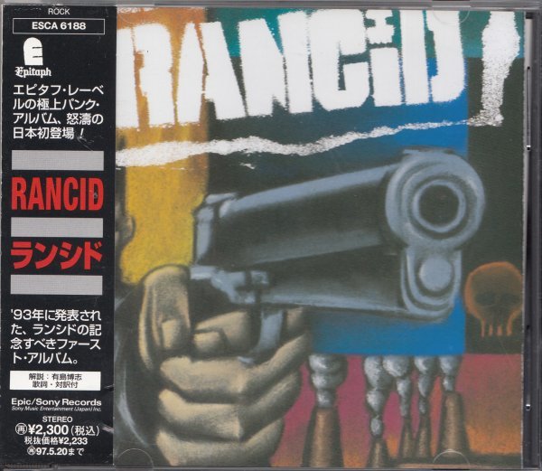 即決14【RANCID / ランシド~ファースト・アルバム】帯付/良品拍卖