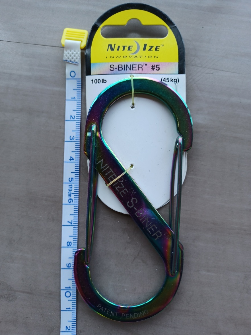 ★☆新品未使用 NITE-IZE ナイトアイズ S-BINER エス-バイナー #5  スペクトラム☆★拍卖