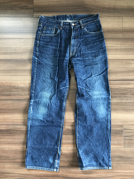 古着 UNIQUE CLOTHING WAREHOUSE ユニクロUNIQLO オールド 旧タグ デニム ジーンズ メンズ インディゴ/パンツ/ボトム/ユニーククロージング拍卖