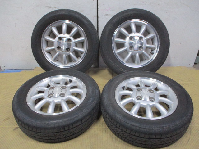 スズキ アルトラパン HE21S TURBO ホイール 4本 4.00B×13 +45 PCD100 4穴 *個人宅配送不可*拍卖