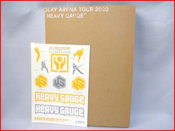 GALY ARENA TOUR 2000 HEAVY GAUGE◇ツアーパンフレット+ステッカー拍卖