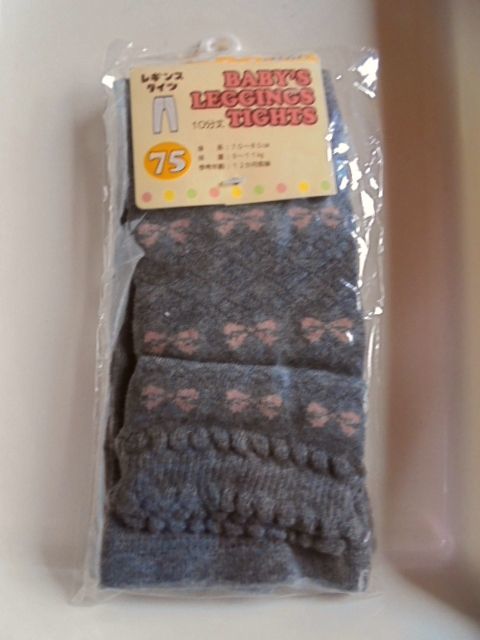 新品 ベビー用 レギンスタイツ 10分丈 75 身長70~80cm拍卖