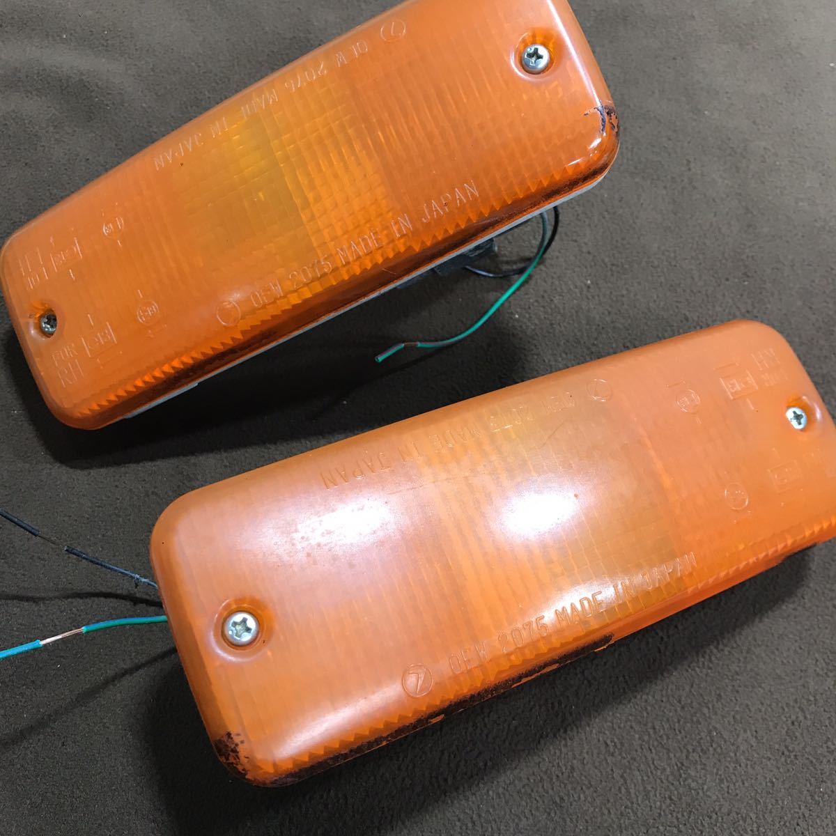 LM110618 スバル KS4 サンバー サイドマーカー セット★OEW 2075 ウインカーセット★拍卖