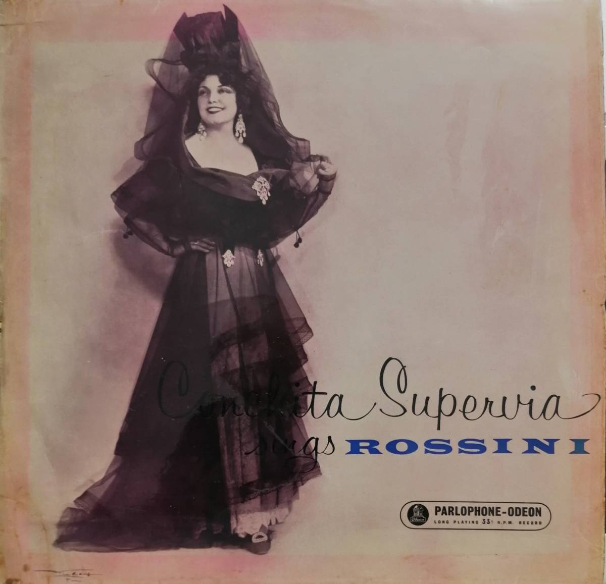 初期輸入LP盤 コンチータ・スペルヴィア/アルベルゴーニ Rossini 「セヴィリアの理髪師」~「アルジェのイタリア女」拍卖