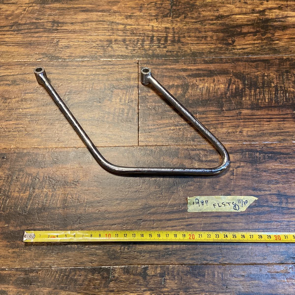 ハーレー1987年FLSTCソフテイルにて使用!サドルバック サポート 1拍卖