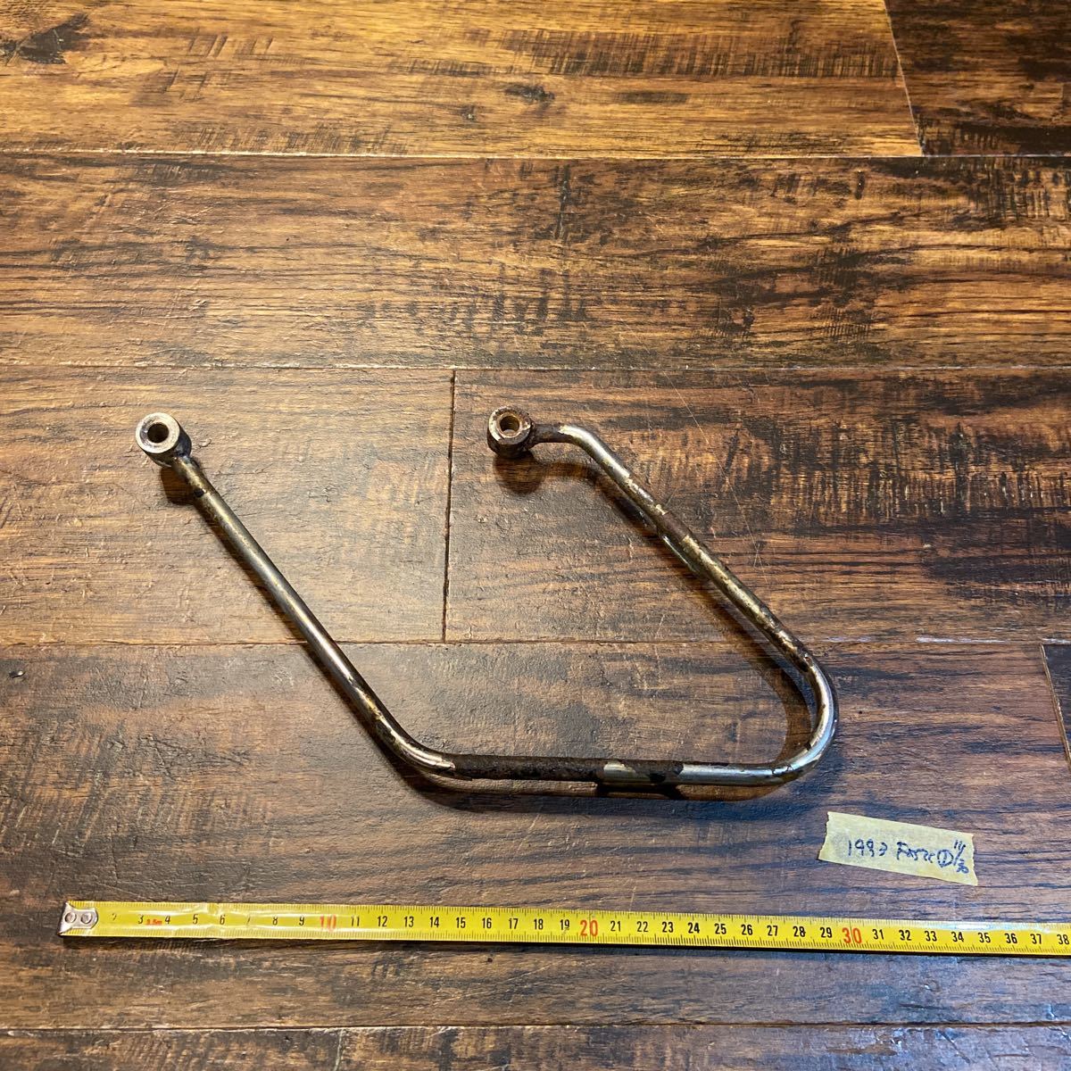 ハーレー1993年FXSTCソフテイルにて使用!サドルバックサポート1拍卖