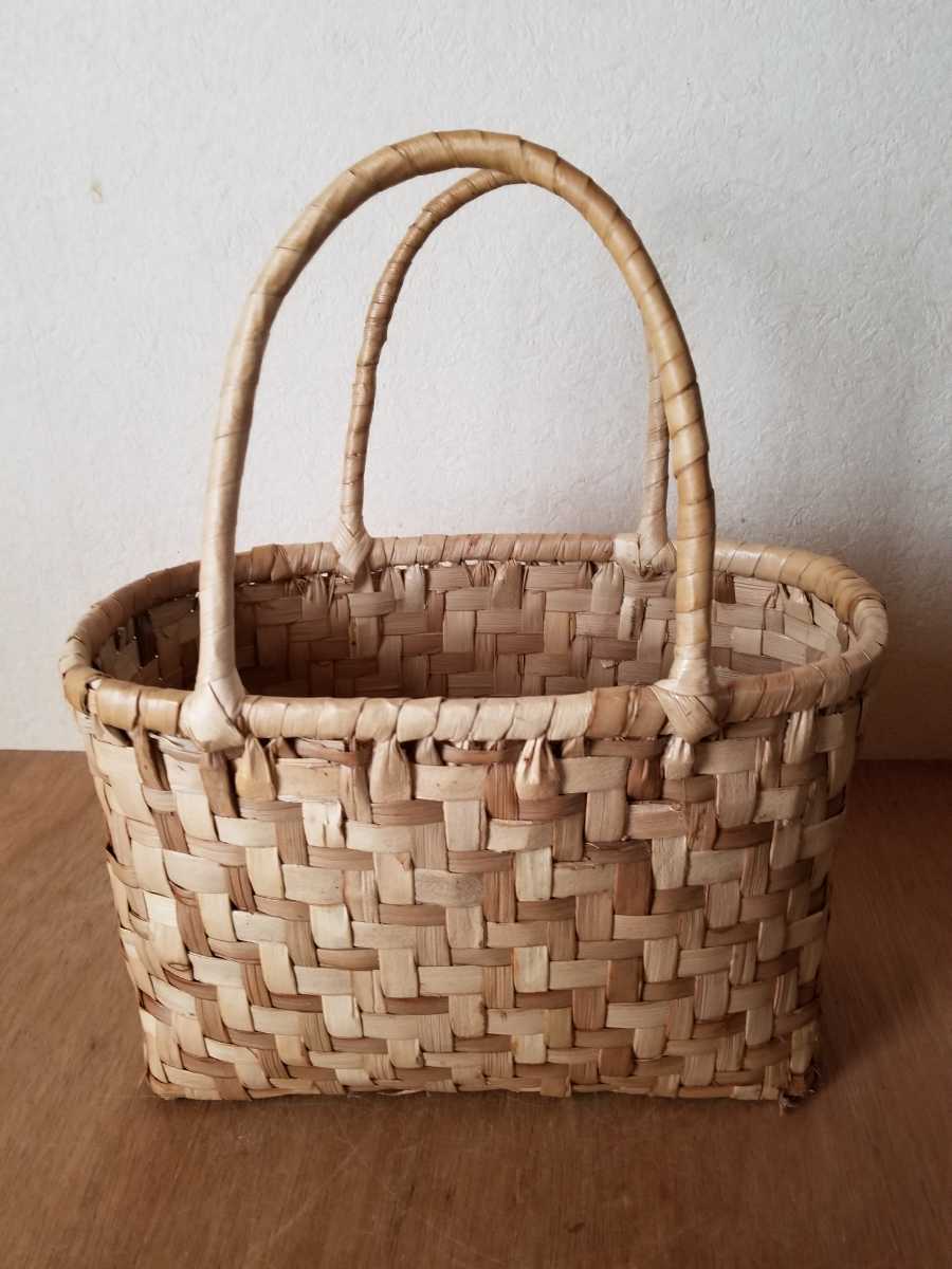 アダン バスケット かご 天然素材 石垣島拍卖