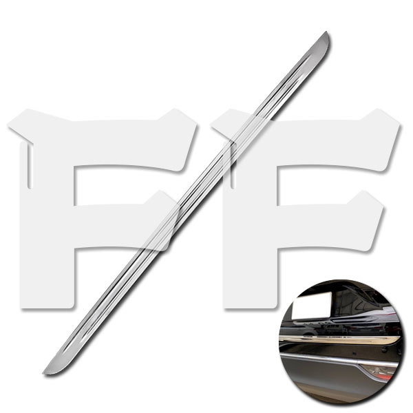 送料無料● トヨタ ハリアー 80系 リアゲートガーニッシュ リアゲートトリム バックドアガーニッシュ メッキ ステンレス 鏡面拍卖