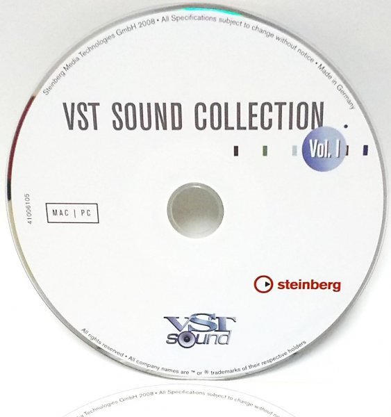 【同梱OK】 VST Sound Collection Vol.1 / 音楽制作 / DTM / DAW / Steinberg / ジャンク品拍卖