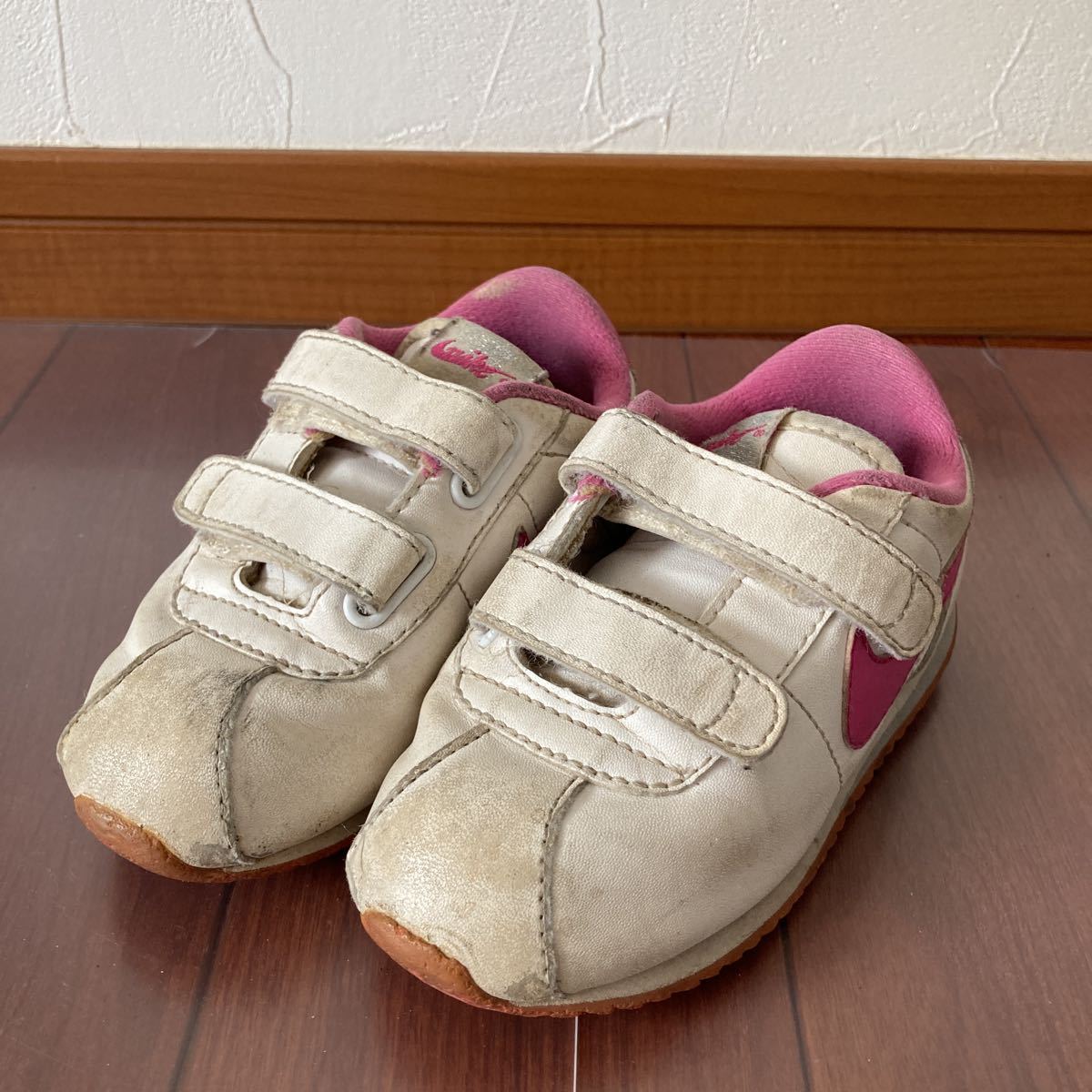 NIKE・ナイキ・女の子・スニーカー・ピンク・13cm拍卖