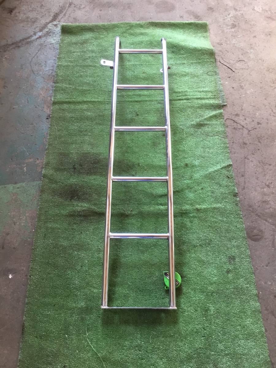 ① トラック用 メッキ製 ハシゴ 約153cm B 221111 即日発送可 ヤフオク 58×32×14拍卖