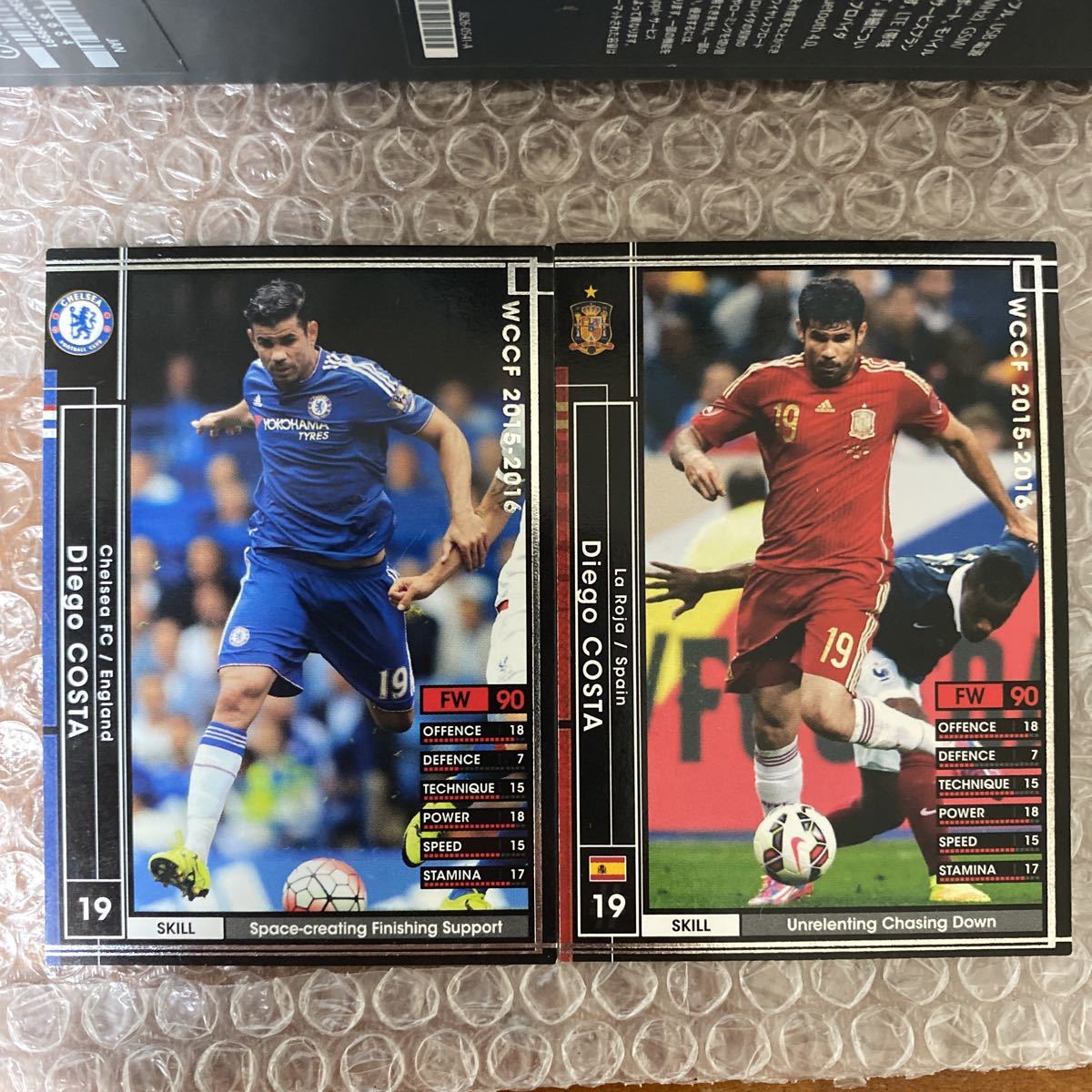 ◆WCCF 2015-2016 ジエゴ・コスタ Diego COSTA Spain Chelsea◆拍卖