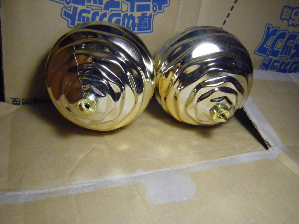 クリスマスツリー吊り飾り オーナメントボール 特大2個セット直径約14.5cm拍卖