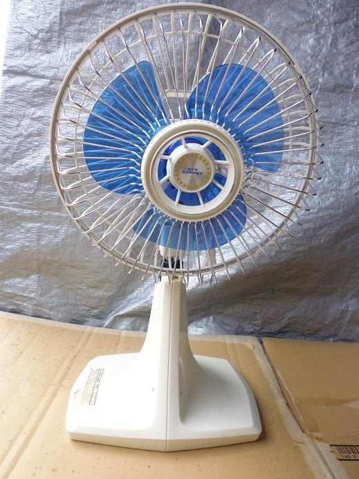 未使用品 ニューサンペット 扇風機 SF-23C 昭和レトロ アンティーク 100V 50/60Hz拍卖