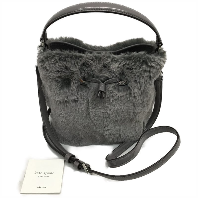 ▼▼ Kate Spade 2WAY エヴァ フォー ファー スモール バケット WKR00082 目立った傷や汚れなし拍卖