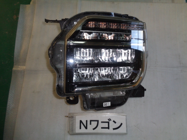 Nワゴン カスタム JH3 左ヘッドランプユニット LED 即決 6261拍卖