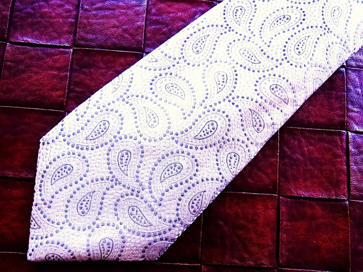 ●1943●良品●【刺繍・ペイズリー】ヒルトン【HILTON】ネクタイ拍卖