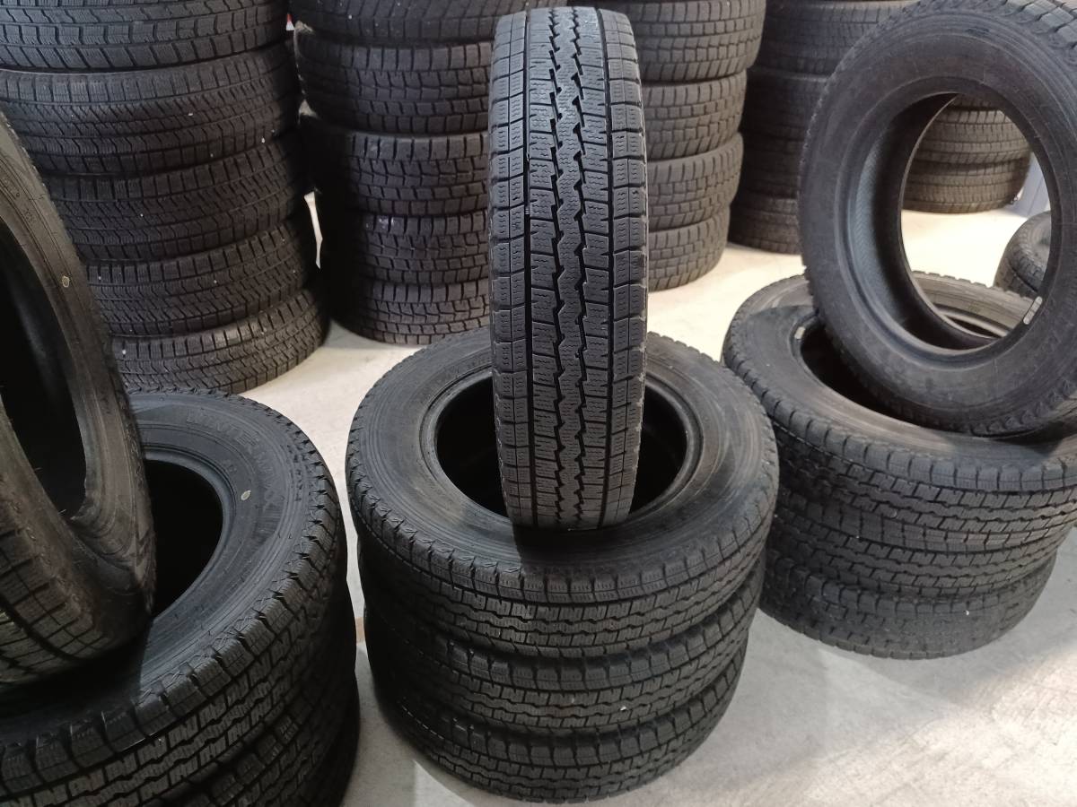 155/80R14 88/86 N LT ダンロップ ウィンターマックス SV01 7山 No.305拍卖