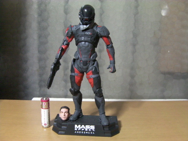 マクファーレントイズ マスエフェクト Mass Effect スコット・ライダー フィギュア 軍人 ミリタリー 拍卖