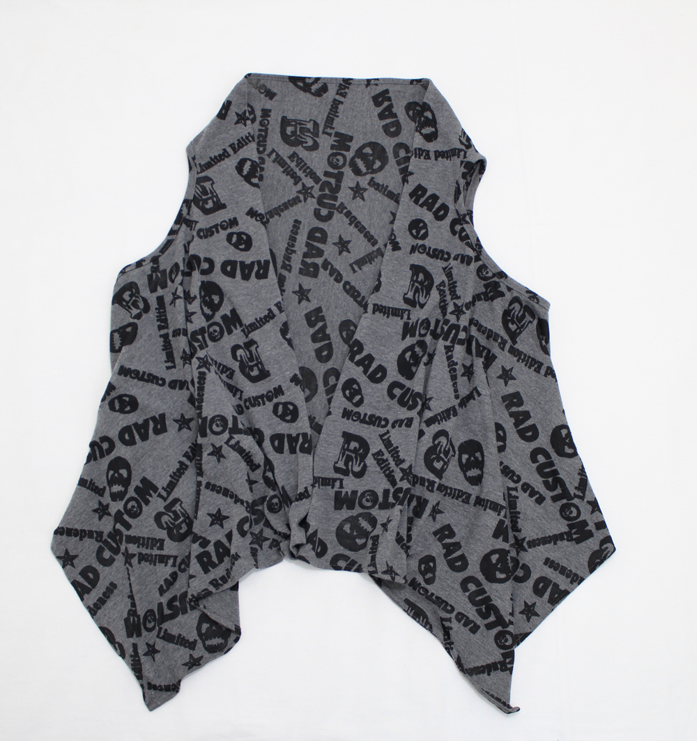 【RADCUSTOM】ラッドカスタム/50%OFF/ジレ/135-155/クロ/送料無料拍卖