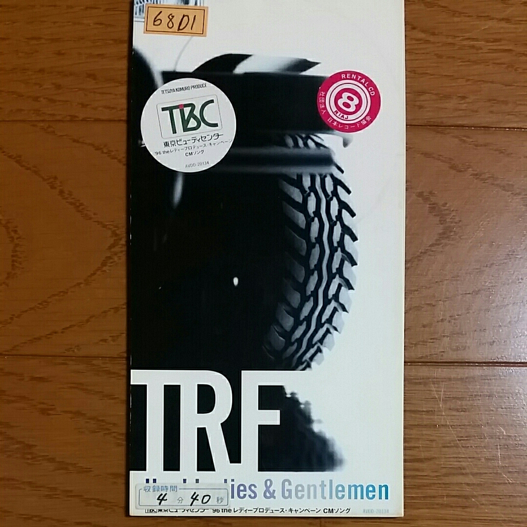 TRF Hey!Ladies&Gentlemen 8㎝シングルCD 拍卖