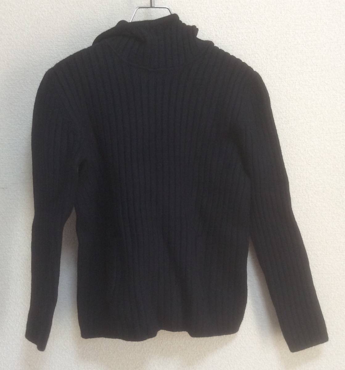 ロベルトコリーナ ウール フード トップス プルオーバー サイズL レディース ネイビー/ROBERTO COLLINA PER ubettawear拍卖