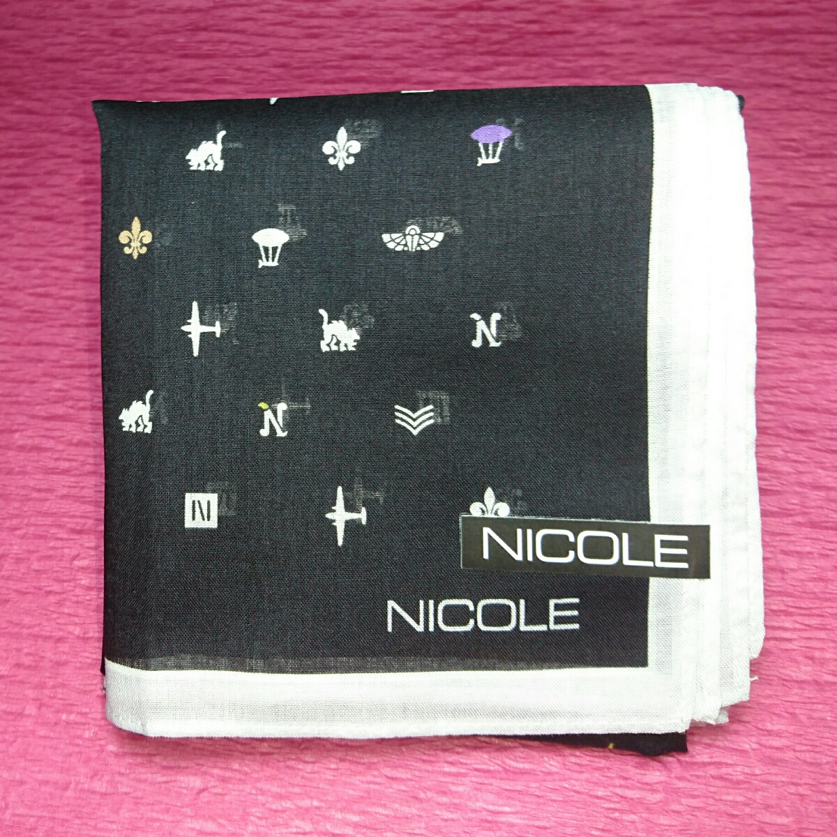 【未使用新品】 NICOLE ニコル ハンカチ 3 856拍卖