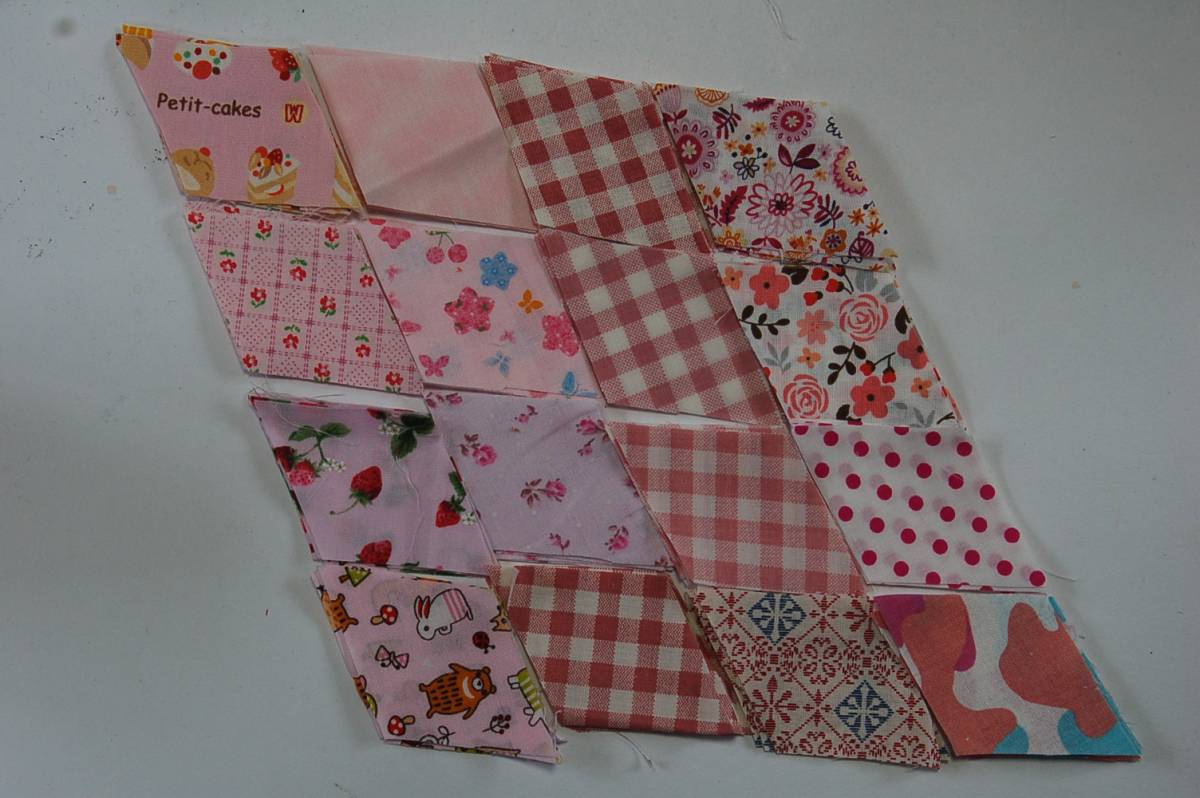 カットクロス パッチワーク用 ひし形35㎜ №51-5拍卖