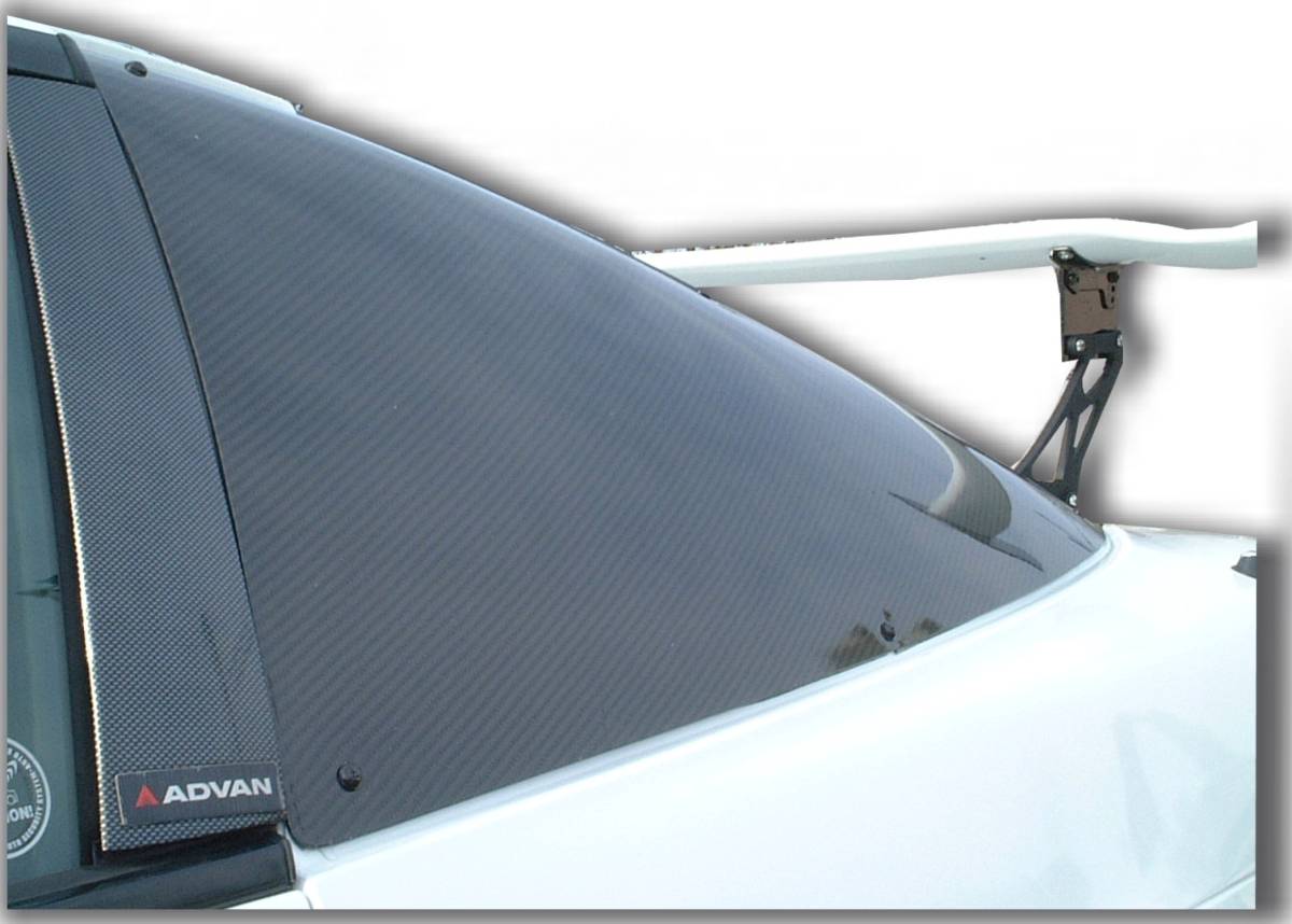 ☆ 180SX RPS13 リアサイドウインドー カーボン☆MISSION拍卖